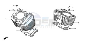 VT1100C3 drawing CYLINDER