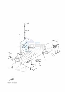 FT50JET drawing PROPELLER-HOUSING-AND-TRANSMISSION-2