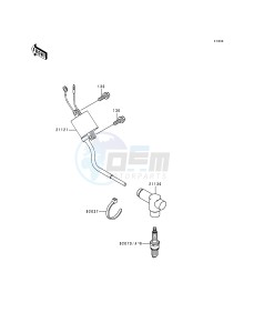 KX 125 L [KX125] (L1) [KX125] drawing IGNITION SYSTEM