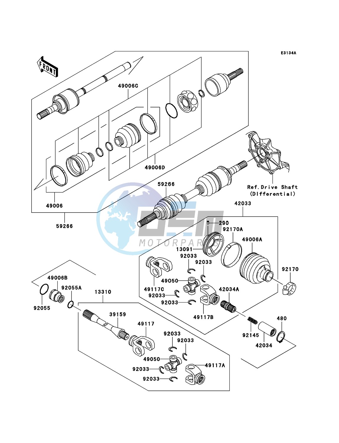 Drive Shaft(Front)