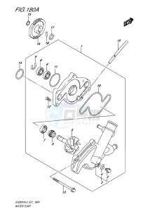 DL650X ABS V-STROM EU drawing WATER PUMP