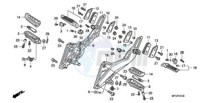 CB600FAA Australia - (U / ABS) drawing STEP