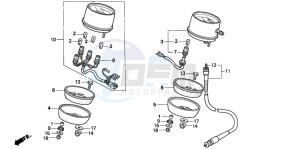 CB250 NIGHTHAWK drawing METER (1)