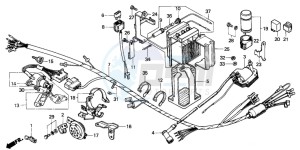 C90Z 50 drawing WIRE HARNESS/BATTERY