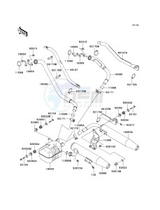 VN 1500 N [VULCAN 1500 CLASSIC FI] (N1-N3) [VULCAN 1500 CLASSIC FI] drawing MUFFLER-- S- -