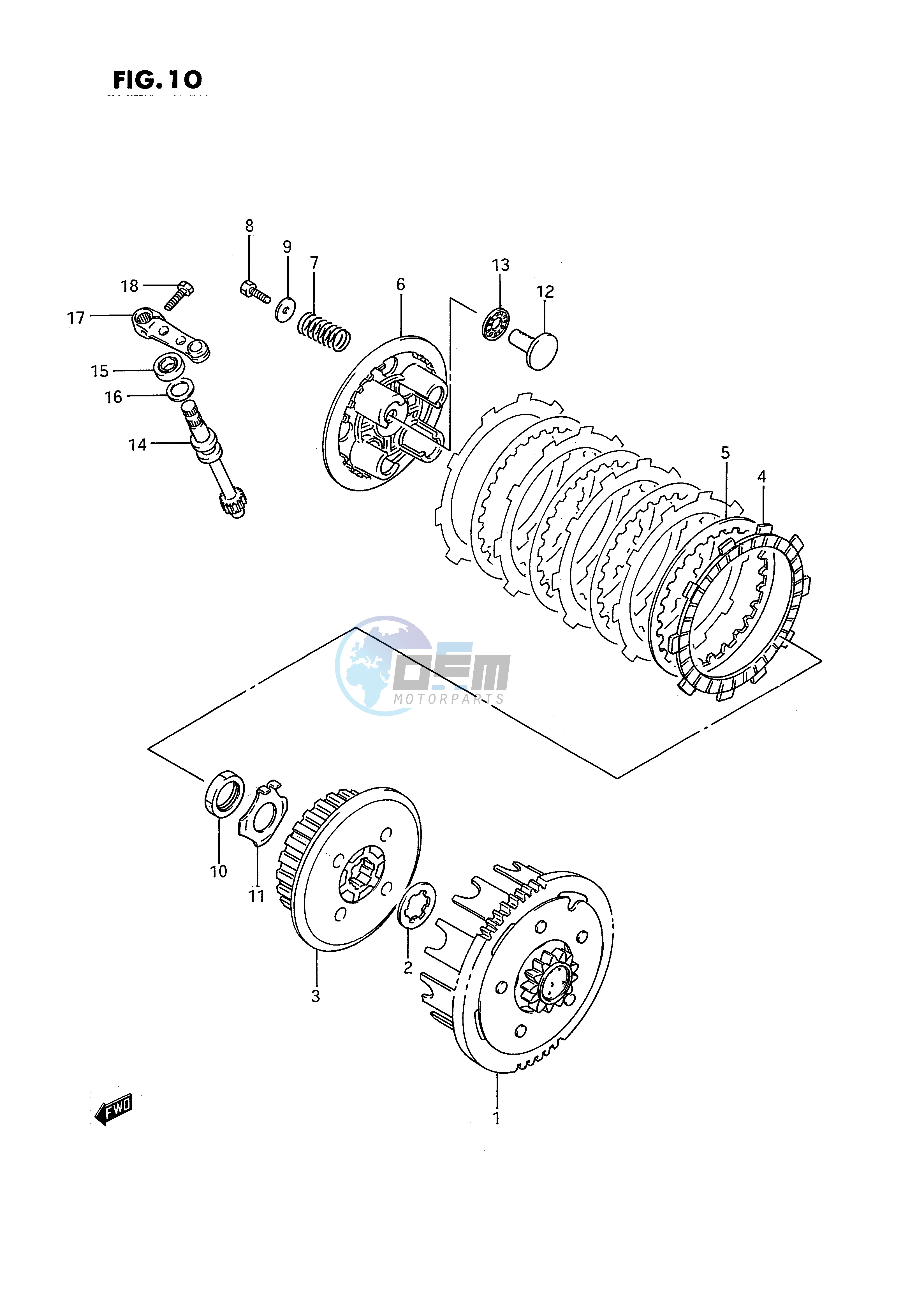 CLUTCH (MODEL G H J)