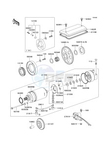 KZ 1000 P [POLICE 1000] (P20-P24) [POLICE 1000] drawing STARTER MOTOR