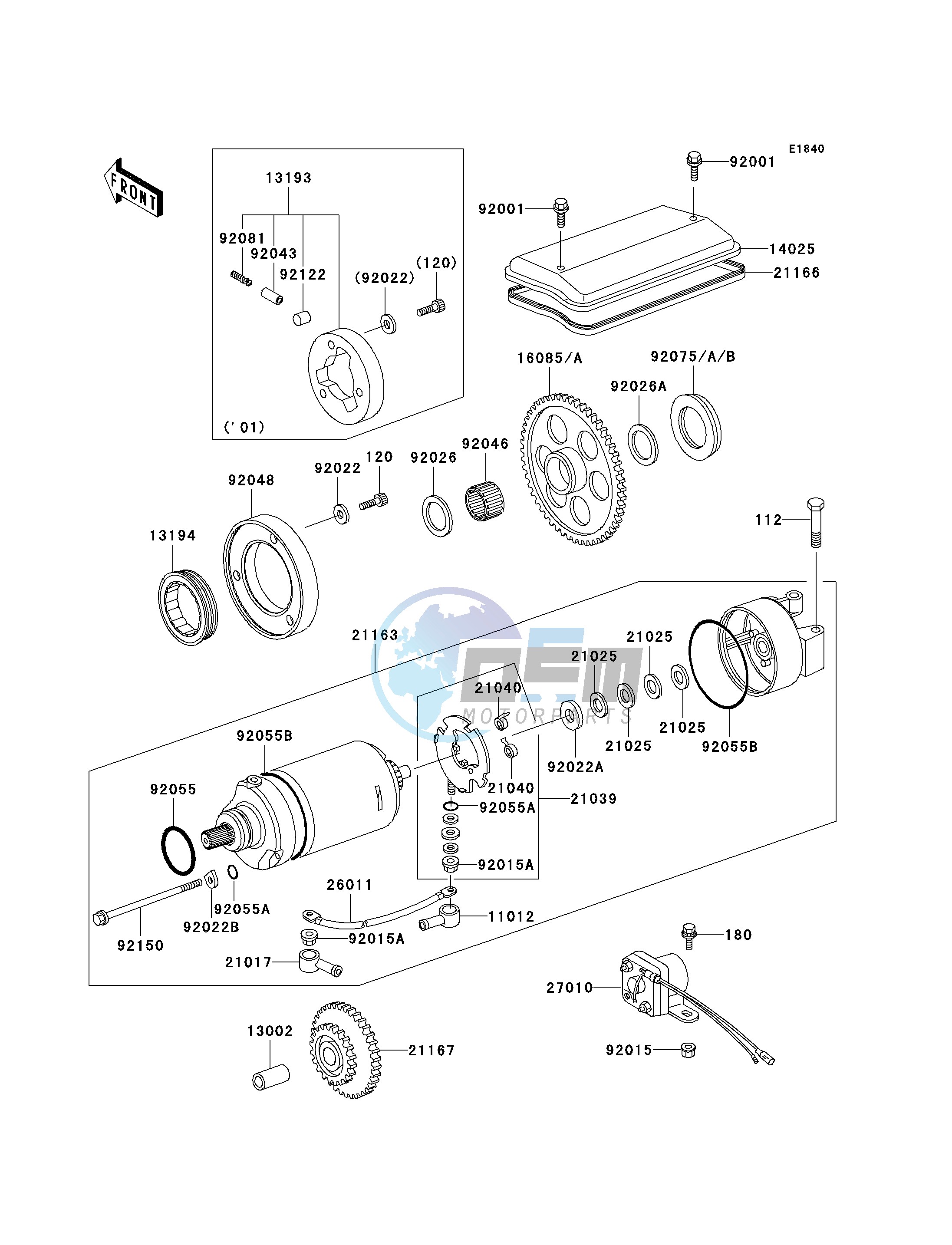 STARTER MOTOR