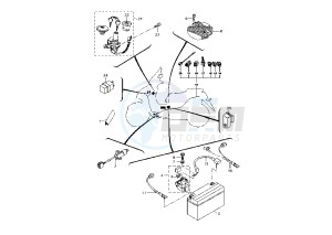 VP VERSITY 300 drawing BATTERY