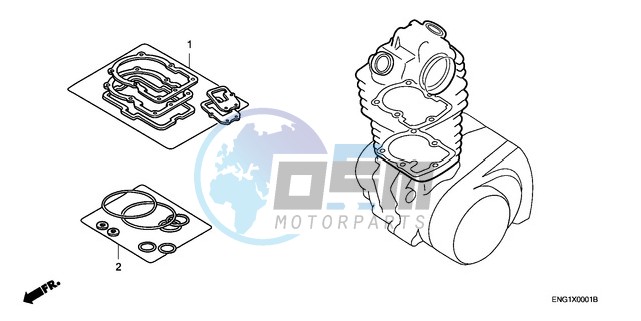 GASKET KIT A