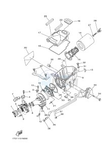 YFZ450R YFZ45YSSH YFZ450R SPECIAL EDITION (BW26) drawing INTAKE