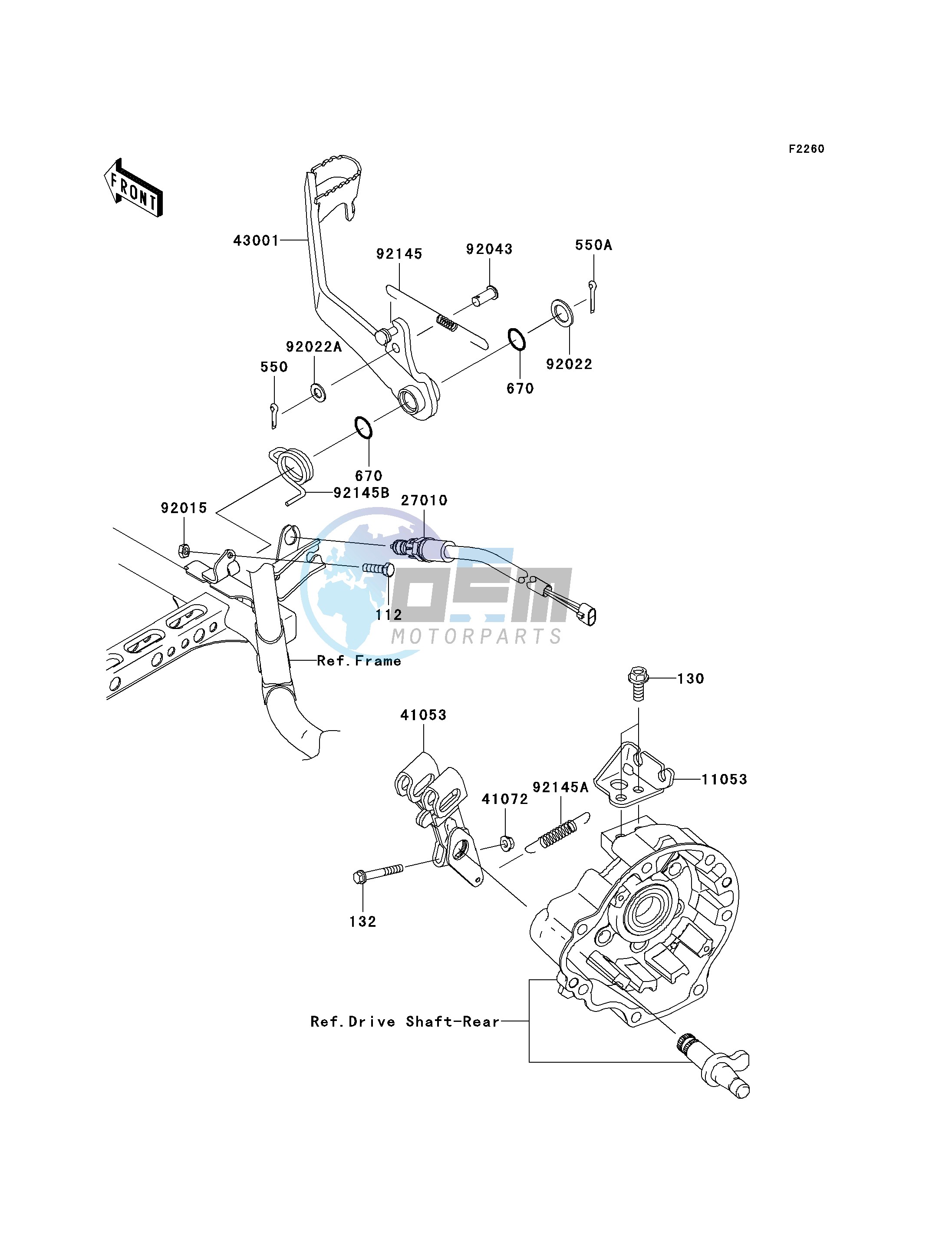 BRAKE PEDAL