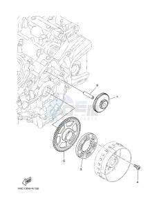 MT09 900 (1RCL 1RCM) drawing STARTER