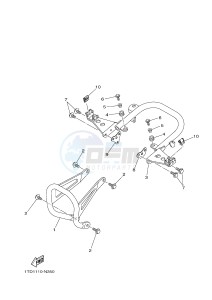 YFZ450R YFZ450RF (1TDE) drawing GUARD