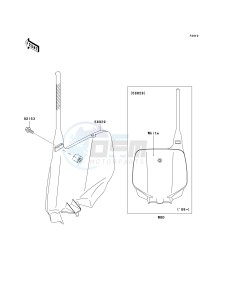 KX 85 A [KX85 MONSTER ENERGY] (A6F - A9FA) A7F drawing ACCESSORY