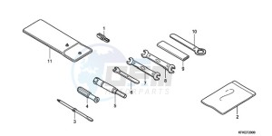 VTR2509 Australia - (U / MK) drawing TOOLS