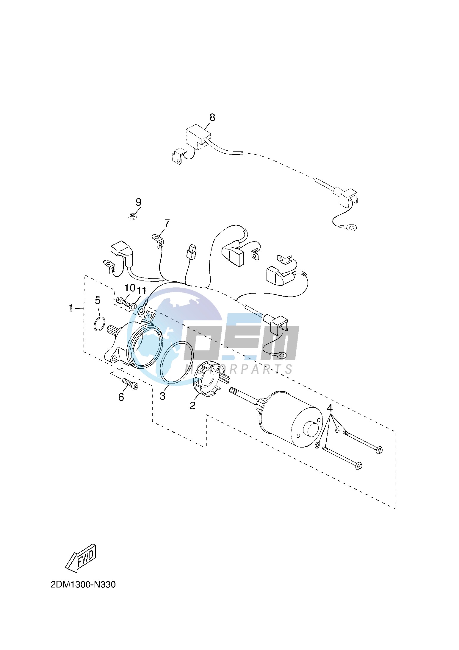 STARTING MOTOR