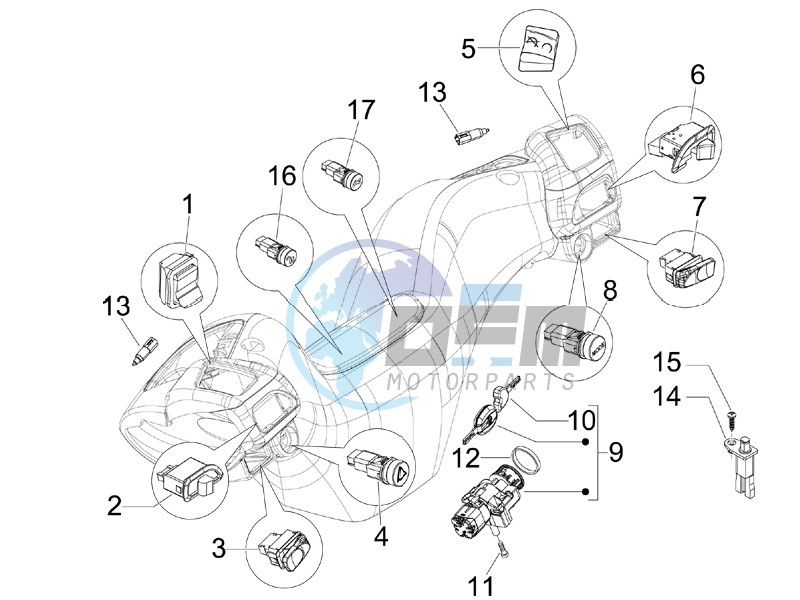 Selectors - Switches - Buttons