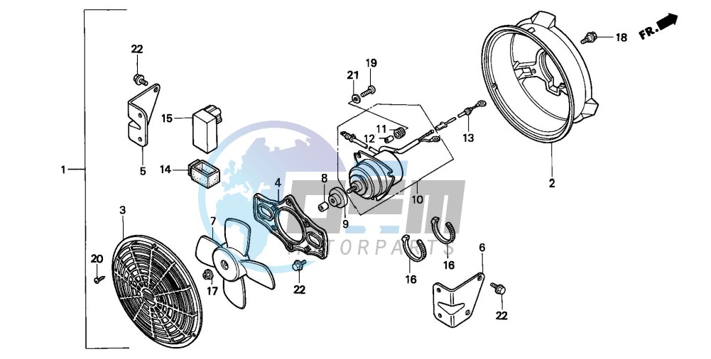 COOLING FAN KIT