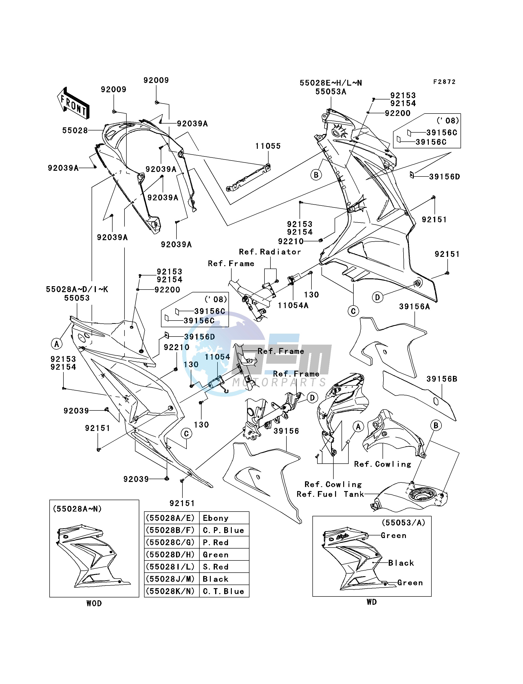 COWLING LOWERS