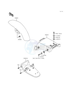 EL 250 E [ELIMINATER 250] (E1-E4) [ELIMINATER 250] drawing FENDERS