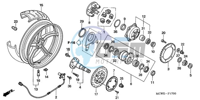 REAR WHEEL