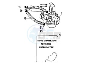 DNA GP EXPERIENCE 50 drawing Carburetor