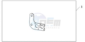 NT700VAB drawing BRACKET DOUBLE SW