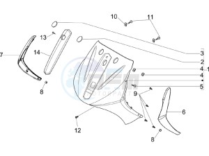 Beverly 500 (USA) USA drawing Front shield