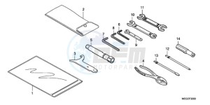 VT750C9 E / KMH drawing TOOLS