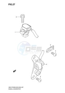 GSX-R750 (E3-E28) drawing SIGNAL GENERATOR