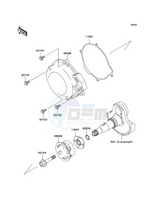 KVF360 KVF360-B3 EU drawing Recoil Starter