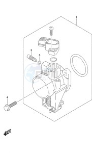 DF 25A drawing Throttle Body