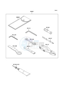 NINJA_ZX-10R_ABS ZX1000KEF FR XX (EU ME A(FRICA) drawing Owner's Tools