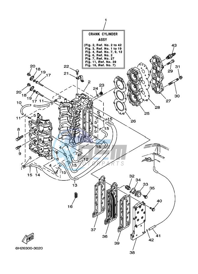 CYLINDER--CRANKCASE