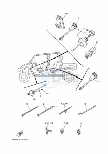 YXC700E YX70CPM (BHE2) drawing ELECTRICAL 2