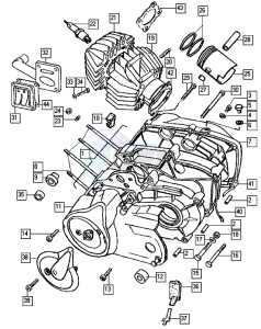 REVIVAL_25-45kmh_K1-K5 50 K1-K5 drawing Crankcase