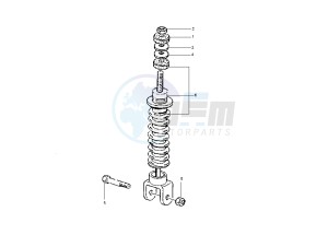 Runner PUREJET 50 drawing Rear Damper