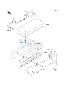 KAF 620 P [MULE 4000] (P9F-PAF) P9F drawing SEAT