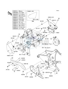 VN 900 B [VULCAN 900 CLASSIC] (6F-9F) B8F drawing SIDE COVERS_CHAIN COVER