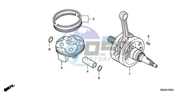 CRANKSHAFT/PISTON