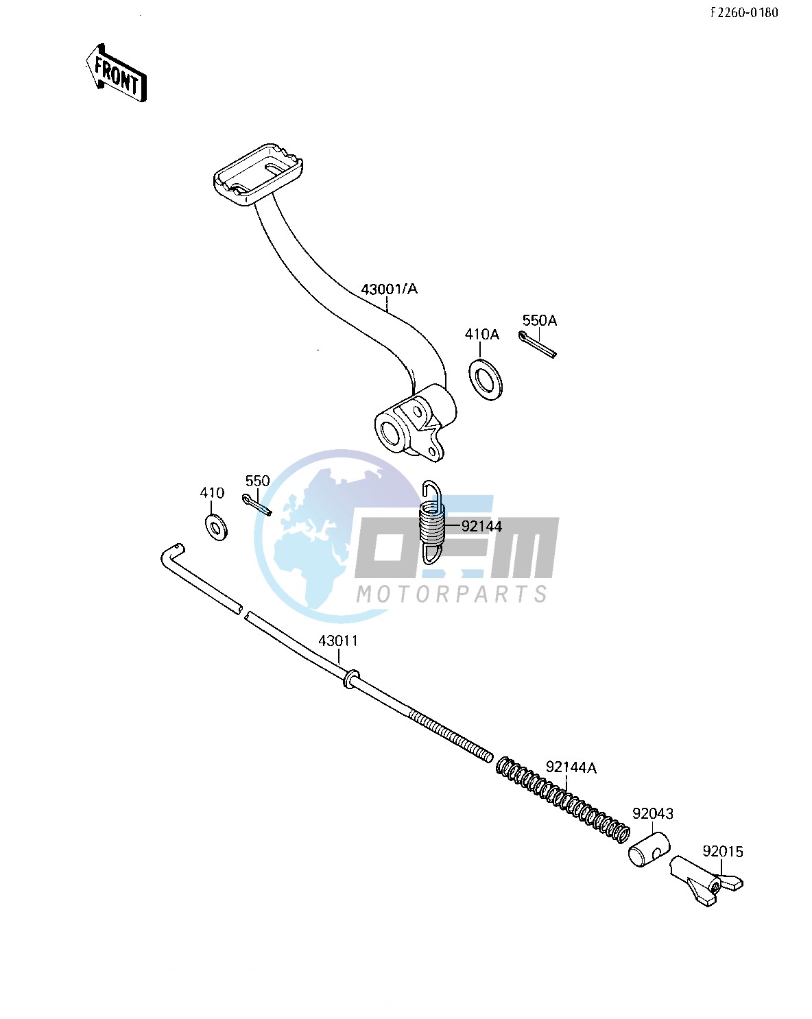 BRAKE PEDAL