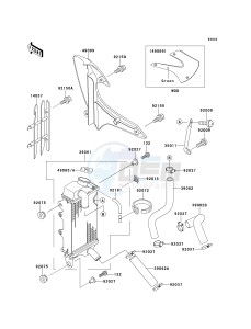 KX 80 W [KX80] (W1-W3) [KX80] drawing RADIATOR