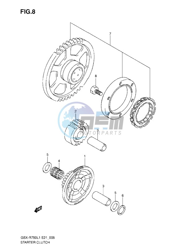 STARTER CLUTCH