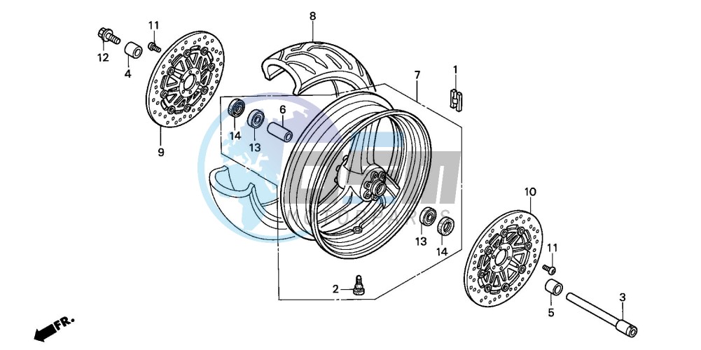 FRONT WHEEL