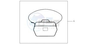 SH300AB drawing INNERBAG TOPBOX