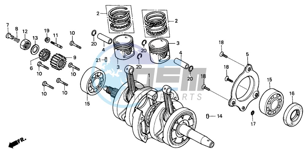 CRANKSHAFT/PISTON