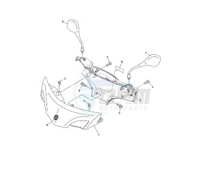 VITY 125 drawing COWLING