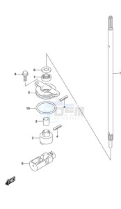 DF 250 drawing Clutch Rod (DF 250S)