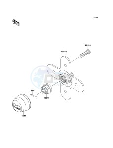 KVF650_4X4 KVF650FDF EU GB drawing Rear Hub